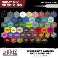 5. The Army Painter: Warpaints - Fanatic - Mega Paint Set